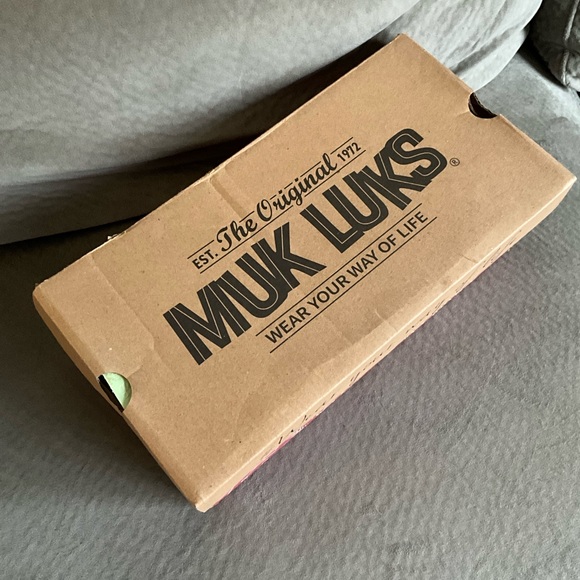 🥾 NWT MUK LUKS Cognac Soho Street Suede Moccasin Size 9 - Picture 10 of 11